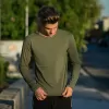 ΑΝΔΡΙΚΗ ΜΠΛΟΥΖΑ T-SHIRT ΜΑΚΡΥ ΜΑΝΙΚΙ MOHICANS 303 ΧΑΚΙ