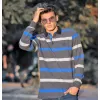 ΑΝΔΡΙΚΟ POLO ΜΠΛΟΥΖΑ ΜΕ ΡΙΓΕΣ MOHICANS 325 ΜΠΛΕ