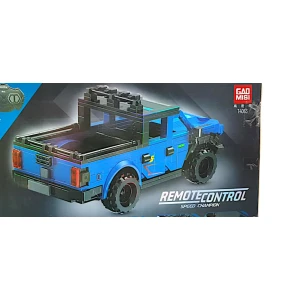 Τηλεκατευθυνόμενο pickup Ford Raptor με τηλεχειριστήριο κατασκευή με τουβλάκια 460pcs 8+ T6063 5120 Μπλε