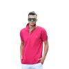 ΑΝΔΡΙΚΟ POLO SHIRT ΜΟΝΟΧΡΩΜΟ MOHICANS 430.ΦΟΥΞΙΑ