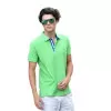 ΑΝΔΡΙΚΟ POLO SHIRT ΜΟΝΟΧΡΩΜΟ MOHICANS 430.ΛΑΧΑΝΗ