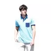 ΑΝΔΡΙΚΟ POLO SHIRT ΡΙΓΕΣ MOHICANS 440.LIGHT-BLUE 