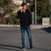 ΑΝΔΡΙΚΟ ΠΟΛΟ ΜΠΛΟΥΖΑ ΜΕ ΓΙΑΚΑ ΜΟΝΟΧΡΩΜΟ MOHICANS 501 ΜΠΛΕ