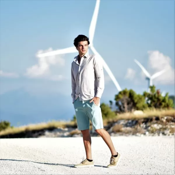 ΑΝΔΡΙΚΟ ΠΟΥΚΑΜΙΣΟ LINEN MOHICANS 5011 ΜΠΕΖ