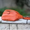 ΓΥΝΑΙΚΕΙΟ BUM BAG ΤΣΑΝΤΑΚΙ ΔΕΡΜΑΤΙΝΗ MOHICANS 93-4 ΠΟΡΤΟΚΑΛΙ
