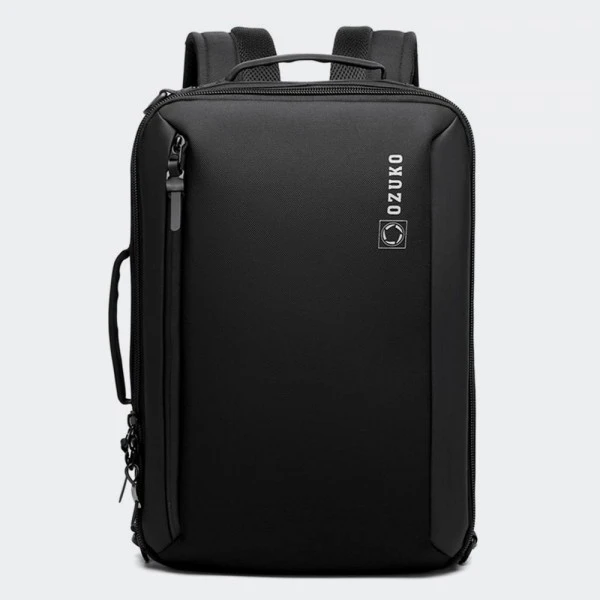Ozuko  Τσάντα Πλάτης για Laptop 15.6" 9.9L Αδιάβροχη 9490S Μαύρο 