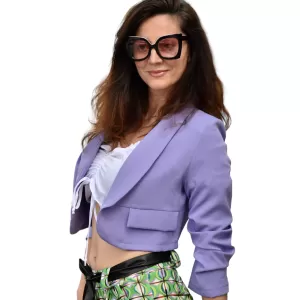 ΓΥΝΑΙΚΕΙΟ ΣΑΚΑΚΙ ΚΟΝΤΟ BLAZER MOHICANS 991823 ΜΩΒ