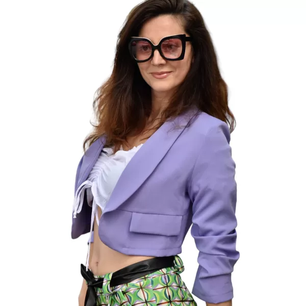 ΓΥΝΑΙΚΕΙΟ ΣΑΚΑΚΙ ΚΟΝΤΟ BLAZER MOHICANS 991823 ΜΩΒ
