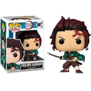 Funko Pop! Animation: Demon Slayer Kimetsu No Yaiba – Tanjiro Kamado 867 Vinyl Figure Πράσινο