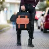 ΤΣΑΝΤΑ ΠΛΑΤΗΣ MOHICANS BAG1111964 ΜΑΥΡΟ