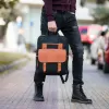 ΤΣΑΝΤΑ ΠΛΑΤΗΣ MOHICANS BAG1111964 ΜΑΥΡΟ