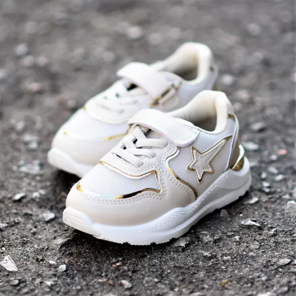 ΠΑΙΔΙΚΟ ΠΑΠΟΥΤΣΙ SNEAKERS ΓΙΑ ΚΟΡΙΤΣΙ MOHICANS CB-228 ΜΠΕΖ