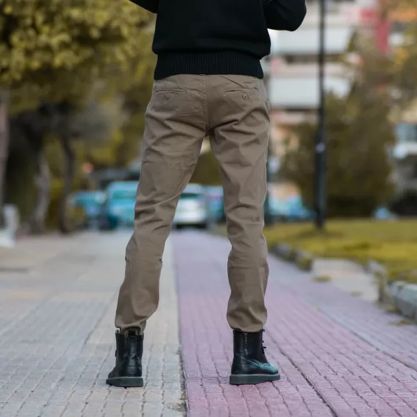 ΑΝΔΡΙΚΟ ΠΑΝΤΕΛΟΝΙ CHINOS MOHICANS DS128-7 ΜΠΕΖ