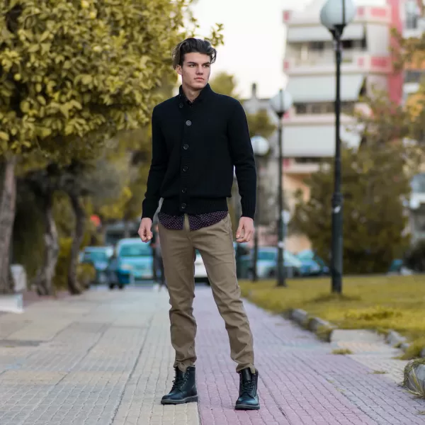 ΑΝΔΡΙΚΟ ΠΑΝΤΕΛΟΝΙ CHINOS MOHICANS DS128-7 ΜΠΕΖ