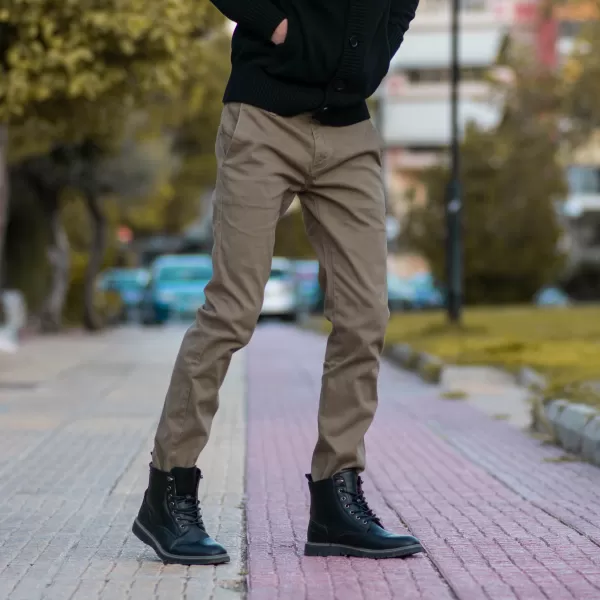 ΑΝΔΡΙΚΟ ΠΑΝΤΕΛΟΝΙ CHINOS MOHICANS DS128-7 ΜΠΕΖ