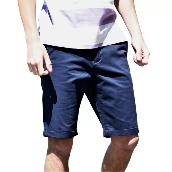 FT-304.BLUE ΑΝΔΡΙΚΗ ΒΕΡΜΟΥΔΑ CHINOS MOHICANS