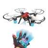 RC Drone με κάμερα Ανίχνευση UAV 360 μοιρών περιστροφής χειρός H263 Κόκκινο