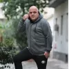 ΑΝΔΡΙΚΟ  ΦΟΥΤΕΡ ΖΑΚΕΤΑ ΥΠΕΡ ΜΕΓΕΘΟΣ MOHICANS HEADHBIG01 ΓΚΡΙ
