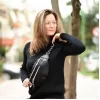 ΓΥΝΑΙΚΕΙΟ BUM BAG ΤΣΑΝΤΑΚΙ ΔΕΡΜΑΤΙΝΗ MOHICANS PB-726 ΜΑΥΡΟ