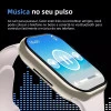Howear HW 10 Pro 2 Smart Watch Οθόνη AMOLED 2,10 ιντσών Δώρο 3 λουράκια 1 αναπτήρα Μαύρο