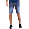 ΑΝΔΡΙΚΗ ΒΕΡΜΟΥΔΑ JEANS MOHICANS JP046 MΠΛΕ