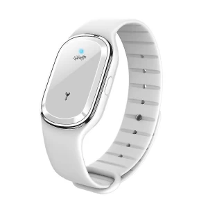 Ηλεκτρονικό Βραχιόλι Εντομοαπωθητικό MOSQUITO REPELLENT BRACELET M1 ΛΕΥΚΟ