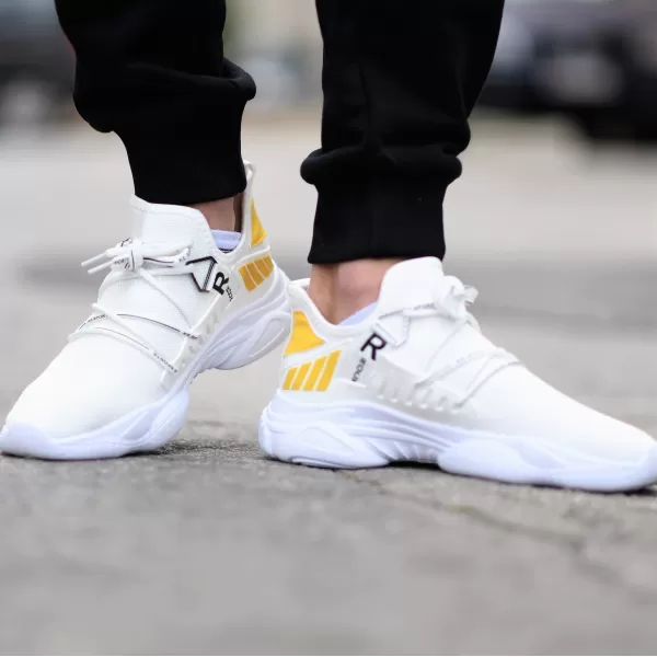 ΑΝΔΡΙΚΟ ΠΑΠΟΥΤΣΙ SNEAKERS MOHICANS M17 WHITE-YELLOW 