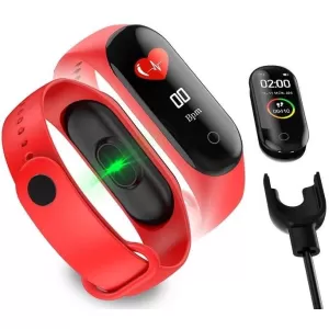 OEM SMART BRACELET M4 BLUETOOTH M4.ΚΟΚΚΙΝΟ