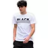 T-SHIRT ΛΟΓΟΤΥΠΟ BLACK MOHICANS  MCNS10.ΛΕΥΚΟ