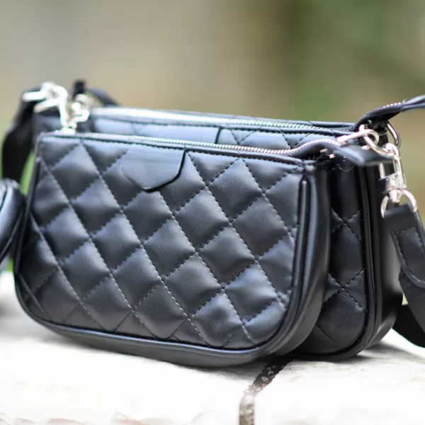 ΓΥΝΑΙΚΕΙΟ BUM BAG ΤΣΑΝΤΑΚΙ ΔΕΡΜΑΤΙΝΗ MOHICANS PH1837 ΜΑΥΡΟ