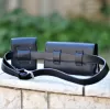 ΓΥΝΑΙΚΕΙΟ BUM BAG ΤΣΑΝΤΑΚΙ ΔΕΡΜΑΤΙΝΗ MOHICANS PH2062 ΜΑΥΡΟ