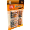 Extra Heavy Duty AAA Μπαταρίες 1.5V REKTER 12 τεμάχια