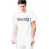 ΑΝΔΡΙΚΗ ΜΠΛΟΥΖΑ T-SHIRT ΛΑΙΜΟΣ ΣΤΑΜΠΑ MOHICANS R20.WHITE 