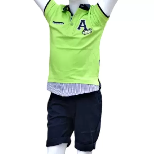 RP-F2132.LIGHT-GREEN ΠΑΙΔΙΚΟ ΣΕΤ ΓΙΑ ΑΓΟΡΙ MOHICANS
