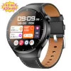 Smartwatch S20 MAX with voice assistant 46mm  male smartwatch NFC access control pressure monitor full screen compass 480x480 Μαύρο