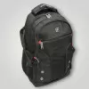 SUISSEWIN ΑΝΔΡΙΚΟ ΣΑΚΙΔΙΟ ΠΛΑΤΗΣ ΑΔΙΑΒΡΟΧΟ AIRFLOW MOHICANS SN9016 ΜΑΥΡΟ