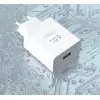 TYPE-C ΦΟΡΤΙΣΤΗΣ ΜΕ ΘΥΡΑ USB-A ΚΑΙ ΚΑΛΩΔΙΟ USB-C 65W CS-228.ΛΕΥΚΟ