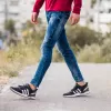 ΑΝΔΡΙΚΟ ΠΑΝΤΕΛΟΝΙ JEANS ΜΕ ΣΚΙΣΙΜΑΤΑ MOHICANS XYW100 ΜΠΛΕ 