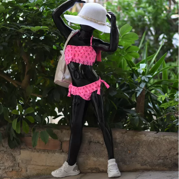 ΠΑΙΔΙΚΟ ΜΑΓΙΟ ΜΠΙΚΙΝΙ MOHICANS YES-027.PINK