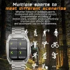 Z85 Max Big 2.04 3 Straps Smartwatch με Παλμογράφο Κίτρινο
