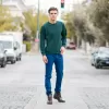 ΠΑΝΤΕΛΟΝΙ SLIM FIT ΕΛΑΣΤΙΚΟ JEANS MOHICANS 1511-4015 ΜΠΛΕ