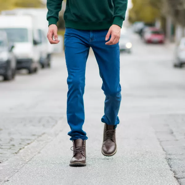 ΠΑΝΤΕΛΟΝΙ SLIM FIT ΕΛΑΣΤΙΚΟ JEANS MOHICANS 1511-4015 ΜΠΛΕ
