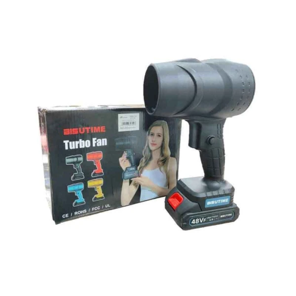 Φυσητήρας Χειρός με 2 Μπαταρίες 48V – Turbo Fan Bisutime HL18668-240