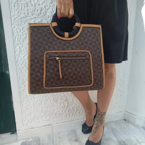 ΓΥΝΑΙΚΕΙΑ ΤΣΑΝΤΑ ΩΜΟΥ MOHICANS BAG98805 ΚΑΦΕ