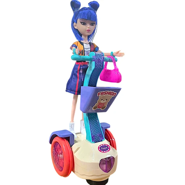 K-Pop Demon Hunters Zoey με πατίνι 30cm με Μουσική, Κίνηση με Διακόπτη και Αξεσουάρ 66683693