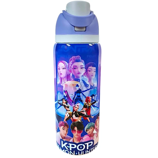 KPOP Demon Hunters Θερμός παγούρι Ζεστό Κρύο 30oz 500ml 70805-7 Μωβ