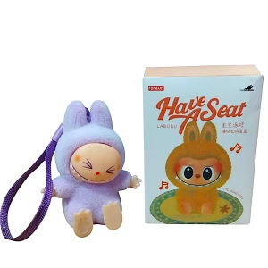 Labubu Monsters με Φως Λούτρινο Πλαστικό Πρόσωπο Have A Seat Vinyl Plush Blind Box 1440-47269