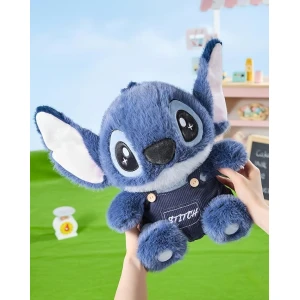Πασχαλινή Λαμπάδα Λούτρινη τσαντα backpack Disney Lilo And Stitch 36cm L26-10614 Μπλε