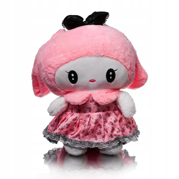 Λούτρινο Sanrio Kuromi Hello Kitty My Melody 50cm 1440-270-5 Ροζ