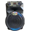 Meirende Karaoke φορητό ηχείο 18″ με 2 ασύρματα μικρόφωνα MR-1810 Μαύρο